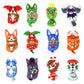 Dogs vs Squirls Christmas Mystery 12-Pack | Christmas Blind Bags for Boys and for Girls | Mystery Bags for Advent Calendars | Plush Bean-Filled Dogs