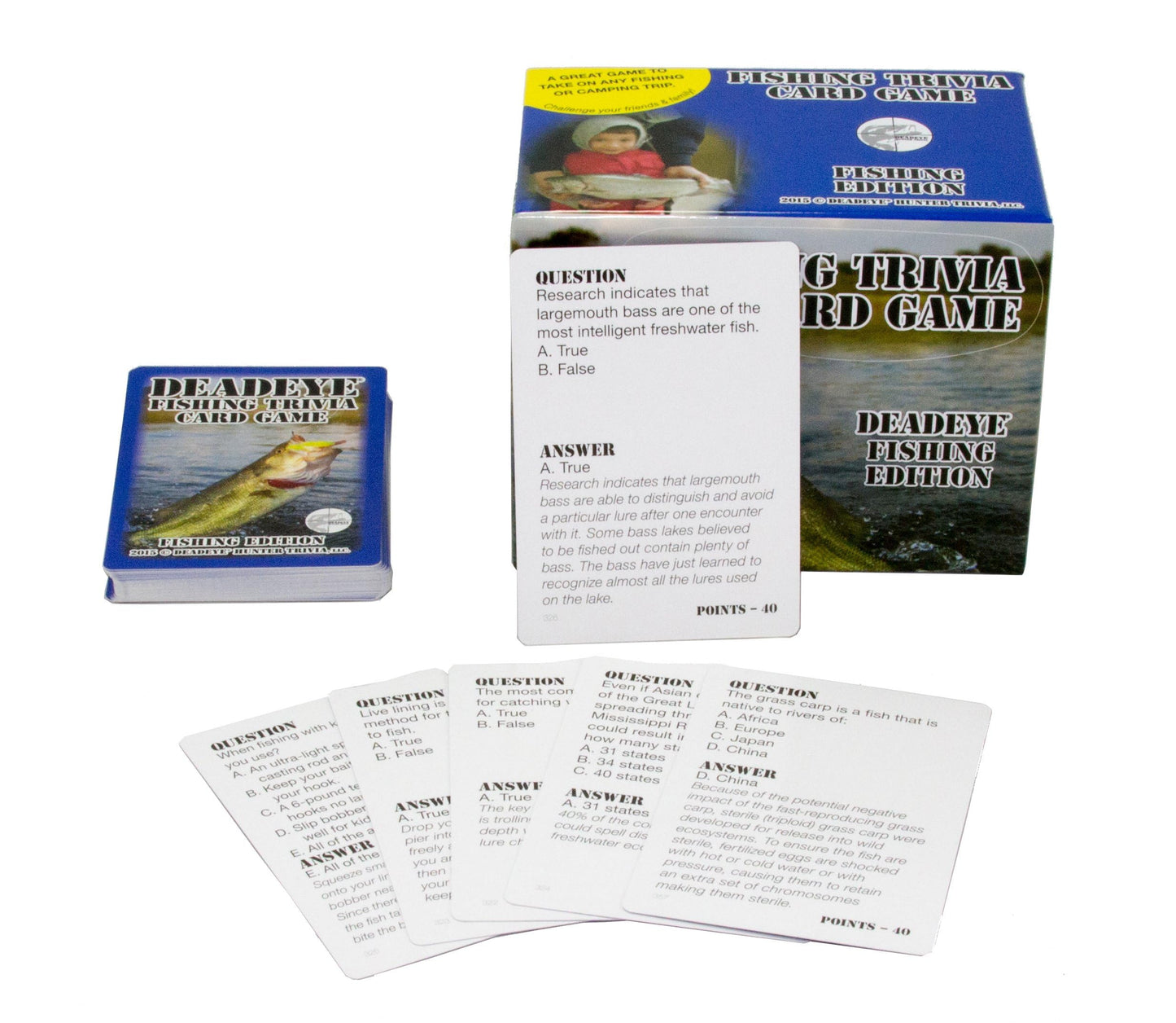 Deadeye Hunter Trivia Deadeye Fishing Trivia Card Game
