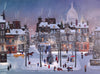 Buffalo Games - Christmas in Monmartre - 1000 Piece Glitter Jigsaw Puzzle