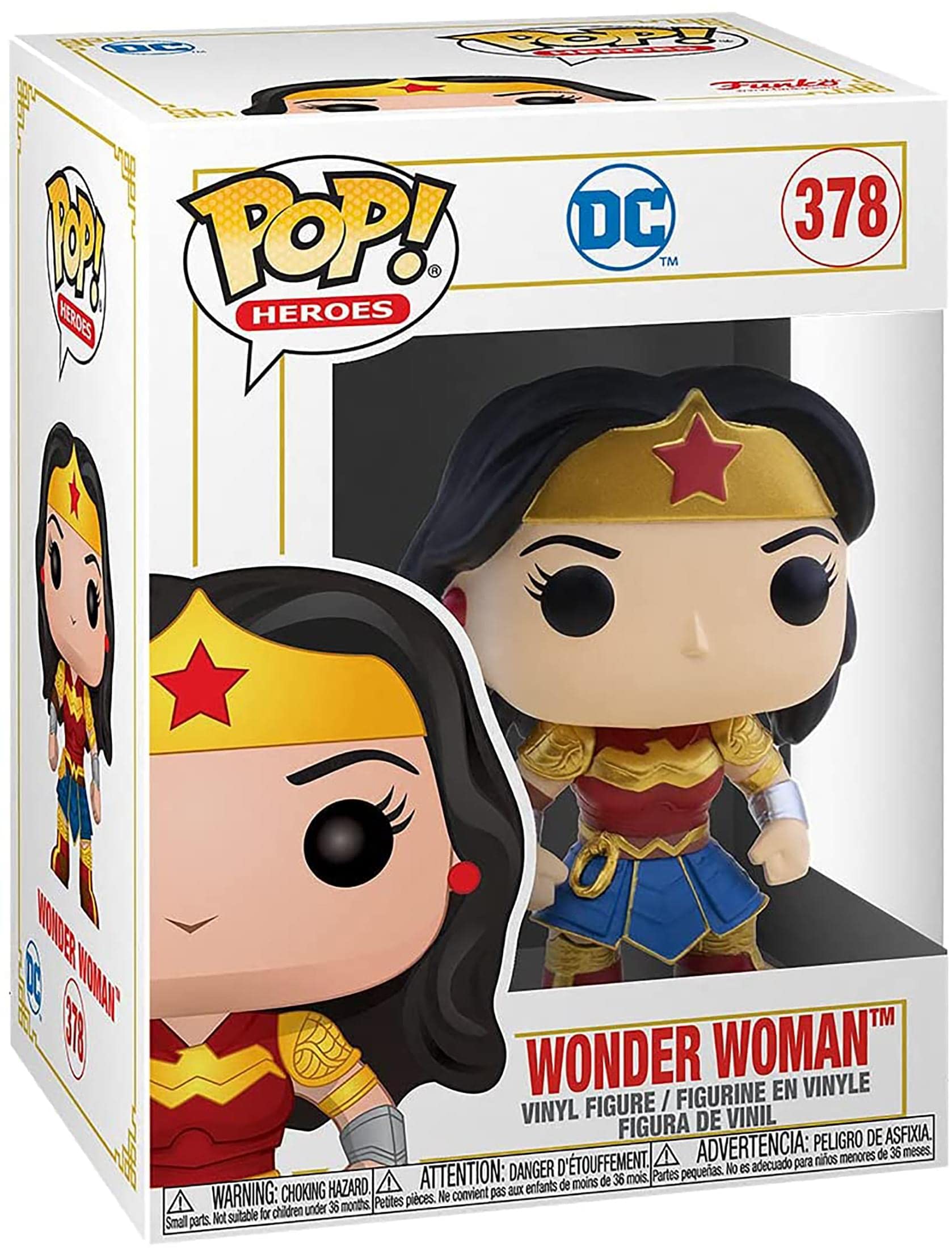 Funko POP Pop! Heroes: Imperial Palace - Wonder Woman, Multicolor