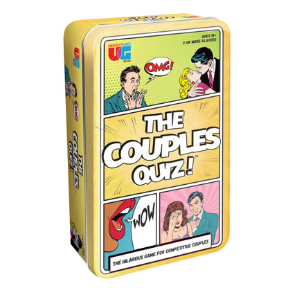 University Games, The Couples Quiz Game, Learn More About Your Partner, for 2 or More Players Ages 14 and Up