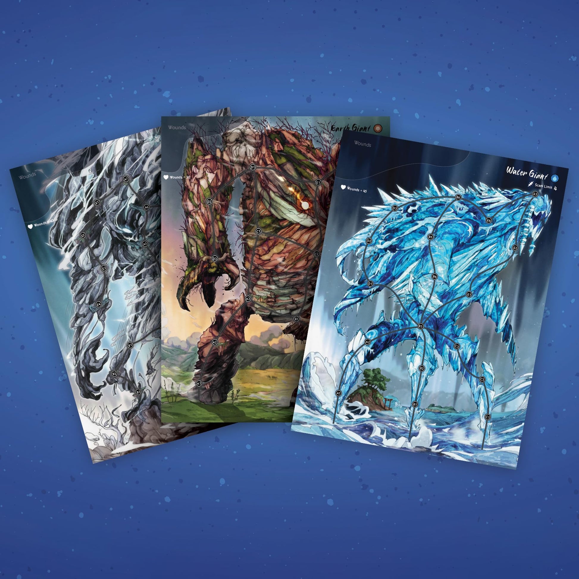 Renegade Game Studios Solo Board Game: Wraith & The Giants Strategy Card Game for Adults, 1 Player, Ages 14+
