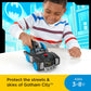 Fisher-Price Imaginext DC Super Friends Batman Toy Bat-Tech Batmobile Car & Light-Up Figure for Preschool Pretend Play Kids Ages 3+ Years