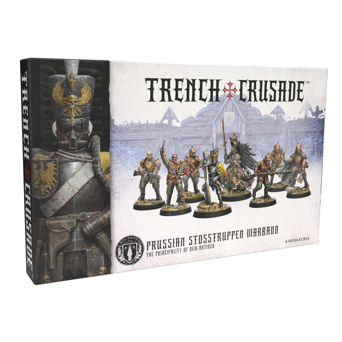 Archon Studio Trench Crusade Prussian Stosstruppen Warband Minatures Set for RPG and Tabletop Gaming, from
