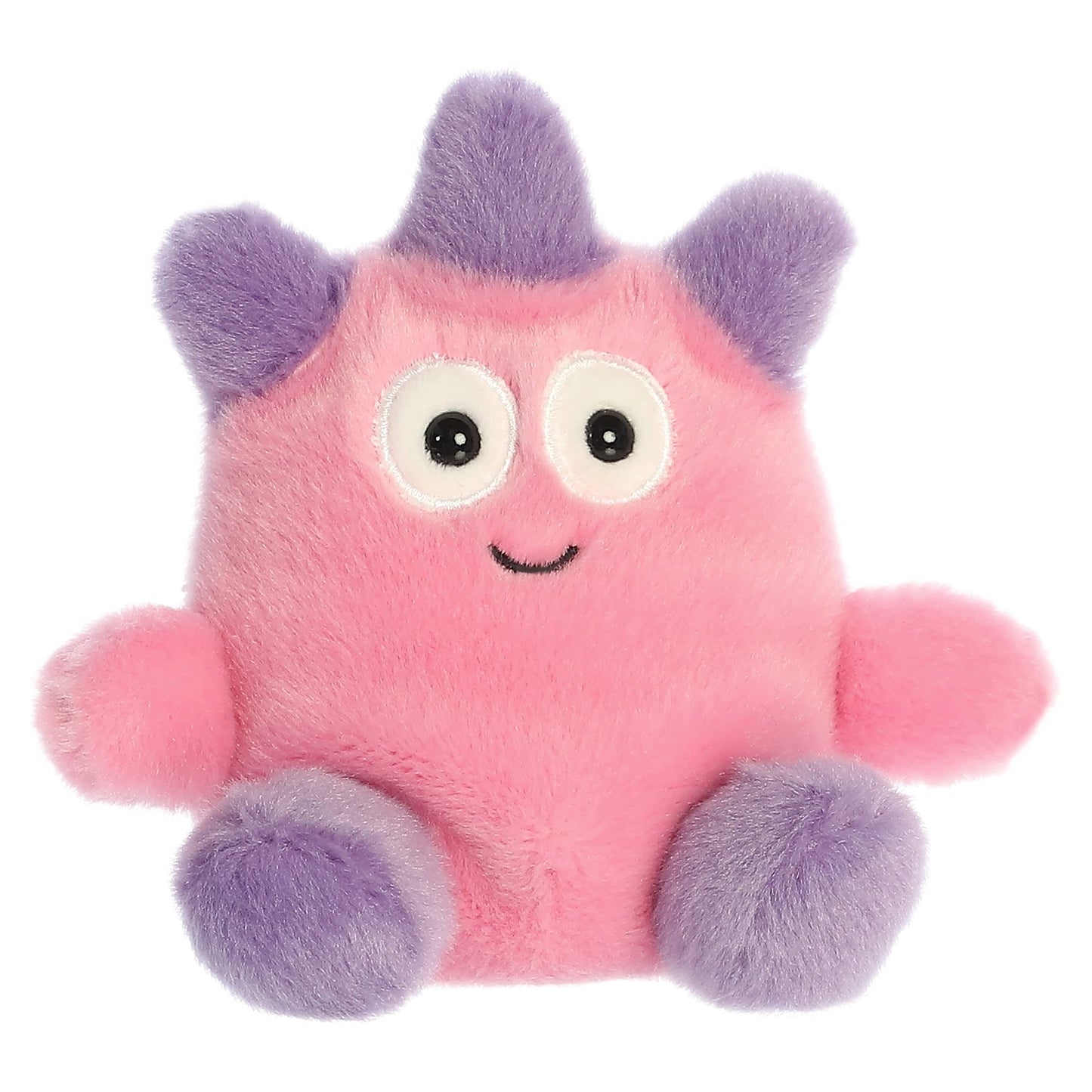 Aurora® Adorable Palm Pals™ Pip Monster™ Stuffed Animal - Pocket-Sized Fun - On-The-Go Play - Pink 5 Inches