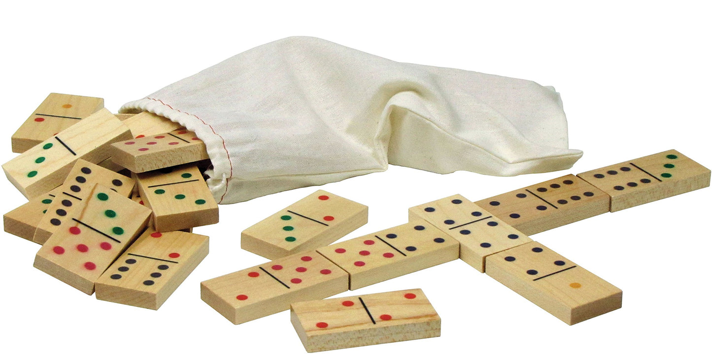 Maple Landmark Standard Dominoes - Made in USA