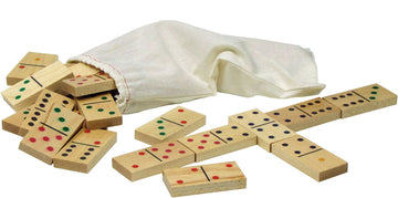 Maple Landmark Standard Dominoes - Made in USA