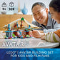 Lego Avatar: The Way of Water Metkayina Reef Home 75578, Building Toy Set with Village, Canoe, Pandora Scenes, Neytiri and Tonowari Minifigures, Movie