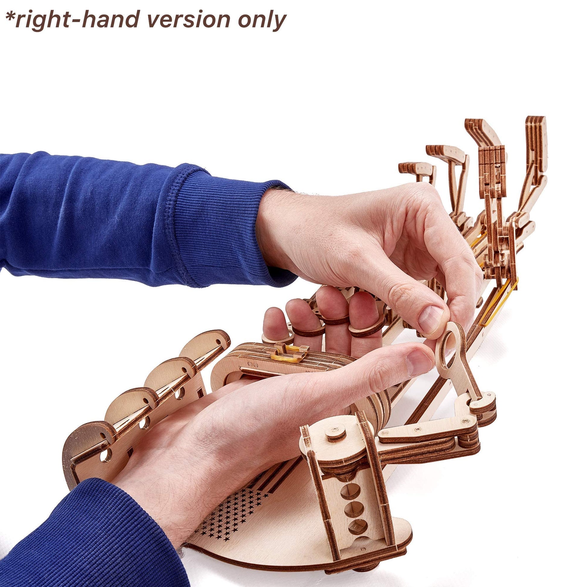 Wood Trick Robot Hand 3D Wooden Puzzles for Adults to Build