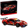 LEGO Technic Ferrari 488 GTE “AF Corse #51” 42125 - Champion GT Series Sports Race Car, Exclusive Collectible Model Kit, Collectors Set for Adults to
