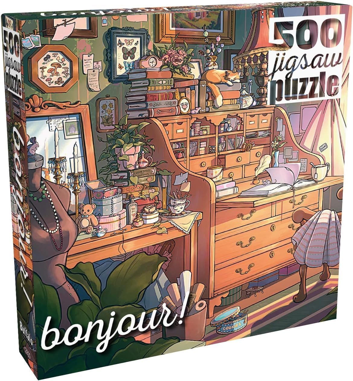 Buffalo Games - Hideaway Hollow - 500 Piece Jigsaw Puzzle for Adults