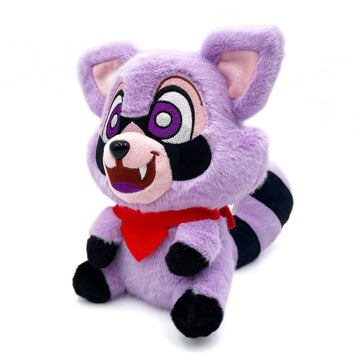 Adenzai Indigo Park Plush Toys - Rumbley the Raccoon | Rambly the Raccoon Plush, Rambly Plush Indigo Park, Stuffed Raccoon, Raccoon Pillow, Rocket