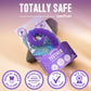 Tentacle Teether - Made in USA Medical Grade Silicone Teether for Infants - Multi-Stage Molar Relief & Interactive Parent-Finger Fit - 0-24 Months
