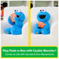 GUND Sesame Street Peek-a-Boo Cookie Monster 13” Plush Toy for Ages 1+