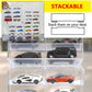 KASTUN Display Case for 32 Hot Wheels,Matchbox Cars,Display Case Wall Mount,Transparent Storage Case for 1/64 Diecast Cars,Wall