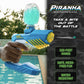 The Original Gel Blaster Piranha - Waterproof Gel Blaster - Extended 100+ Foot Range - Automatic Blaster for Outdoor Games & Pool Toys - Ages 14+