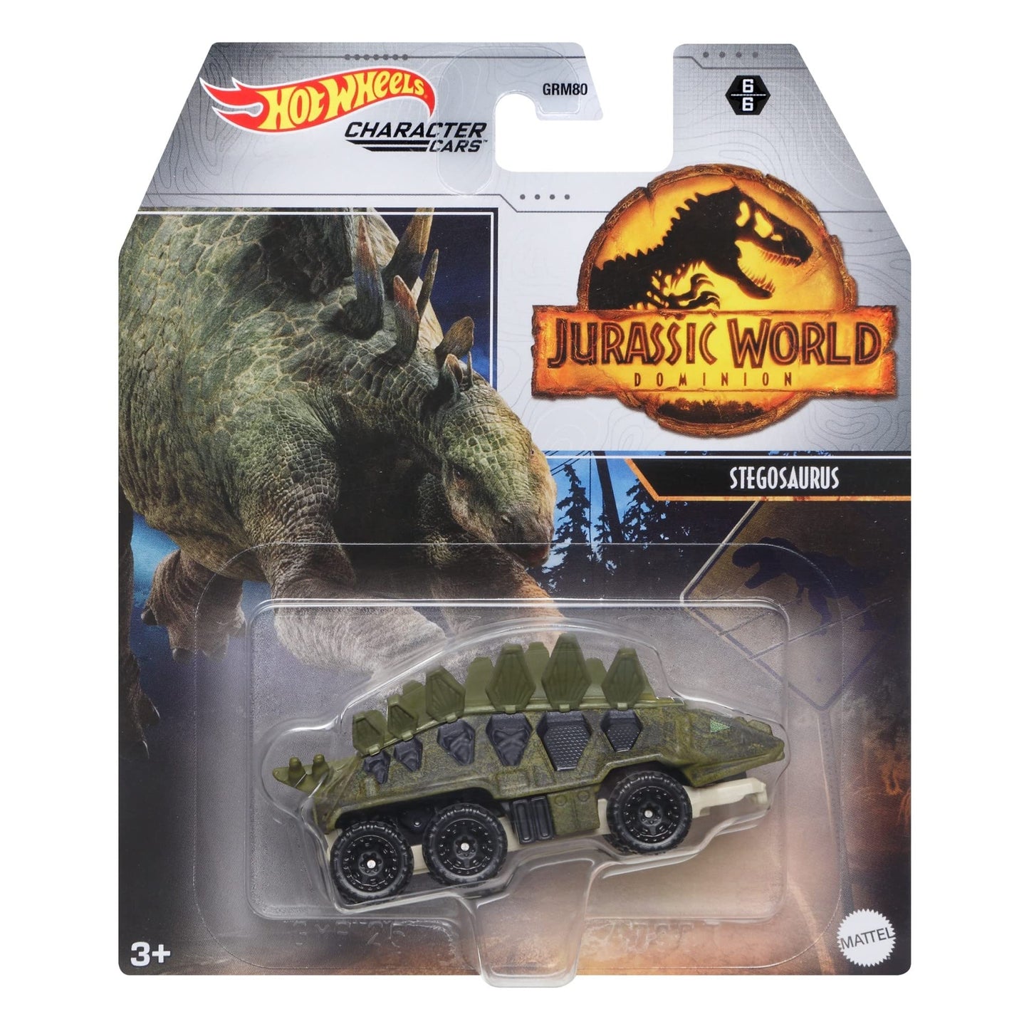 Jurassic World Hot Wheels Dominion Stegosaurus
