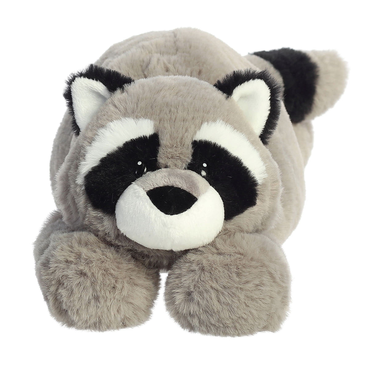 Aurora Snoozles 18" Raccoon Laid-Back Stuffed Animal