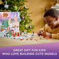 LEGO Friends 2022 Advent Calendar 41706 Building Toy Set; 24 Gifts and Holiday Toys, Including Santa’s Sleigh; for Kids, Boys and Girls, Ages 6+ (312