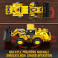 Mould King Technik Wheel Loader Builidng Sets, 17084 MOC Construction for Adults, Engineering Vehicle Model Kits with Articulated Steering/Scoop