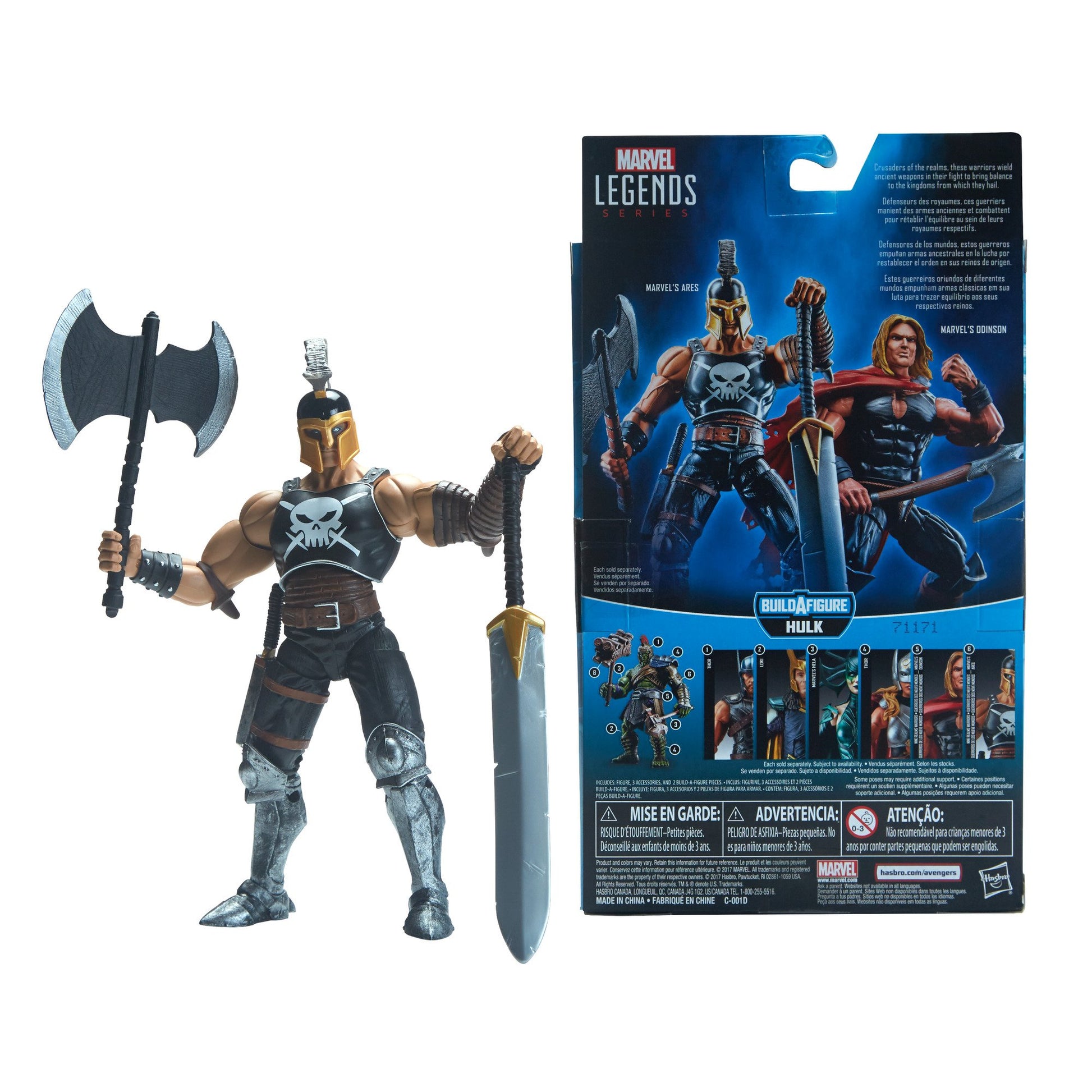 Marvel Thor Legends Series 6-inch Nine Realms Warriors (Marvel’s Ares)