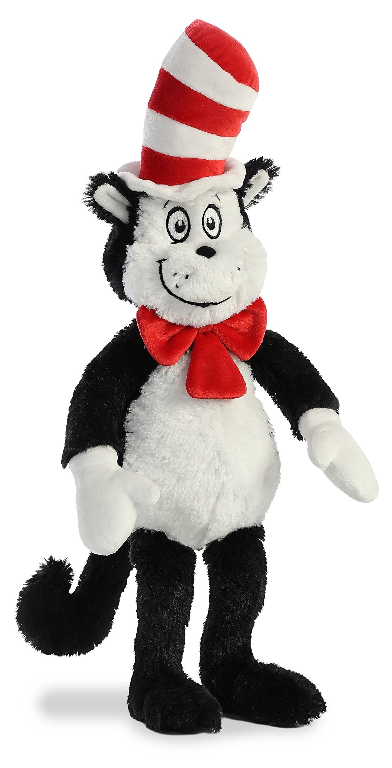 Aurora® Whimsical Dr. Seuss™ Cat in The Hat Stuffed Animal - Officially Licensed Plush for Imaginative Play - Perfect for Kids and Adults - Multicolor