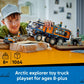 LEGO City Arctic Explorer Science Lab Truck Building Toy - STEM Pretend Play Set for Boys & Girls, Ages 8+ - Buildable Toy Truck for Kids W/5