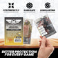 MAYDAY GAMES Mini USA Game Size Premium Sleeves. Size 41mm X 63mm