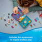 LEGO Disney The Little Mermaid Story Book 43213 Fun Playset with Ariel, Prince Eric, and Ursula Micro-Doll, Disney Princess Toy, Birthday Present