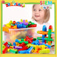 ZOZOPLAY STEM Toys Tube Locks, 72 Piece Tubular Pipes & Spouts & Joints & Whistles & Trumpet Toy, Learning Educational Building Block Set