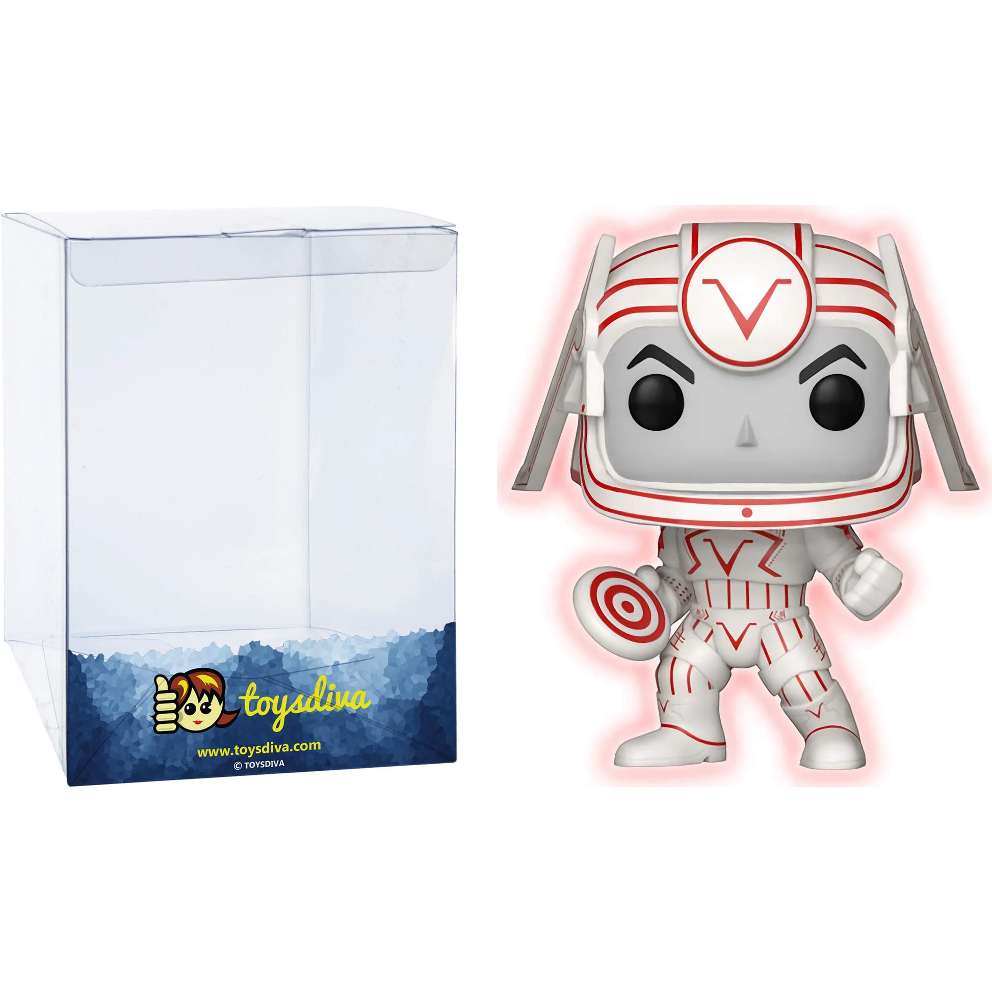 Funko Sark: P o p ! Movies Vinyl Figurine Bundle with 1 Compatible 'ToysDiva' Graphic Protector (490-20195 - B)