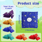 Enjamyo 16 Pack Bean Bags, Mini Bean Bags, 2.75 x 2.75 Inch, 6 Colors