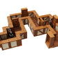 WizKids Warlock Tiles: Expansion - 1 in. Town & Village Straight Walls