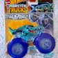 Hot Wheels Monster Trucks Mega-Wrex 2024, Power Smashers, Includes Crushed Car