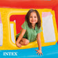 Intex Inflatable Jump-O-Lene Indoor Outdoor Bounce House Toddler Ball Bit Castle Play Set with 100 Small Plastic Balls for Kids 3 to 6, Multi-Collor