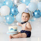 AOQURE Boy/Girl 1st Birthday Hat - Baby First Birthday Party Decorations,One Party Hat For Boys/Girls,Simple Birthday Hat Photo Props,One Cake Smash