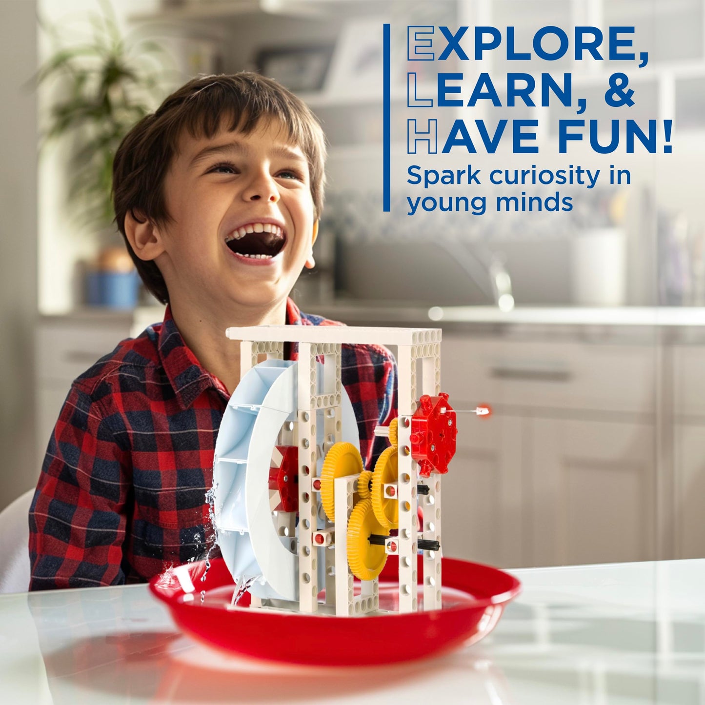 Thames & Kosmos Hydropower Science Kit | 12 Stem Experiments | Learn About Alternative & Renewable Energy, Environmental Science | Parents' Choice