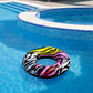 39" Multi-Color Zebra Stripes Inflatable Inner Tube Ring Float