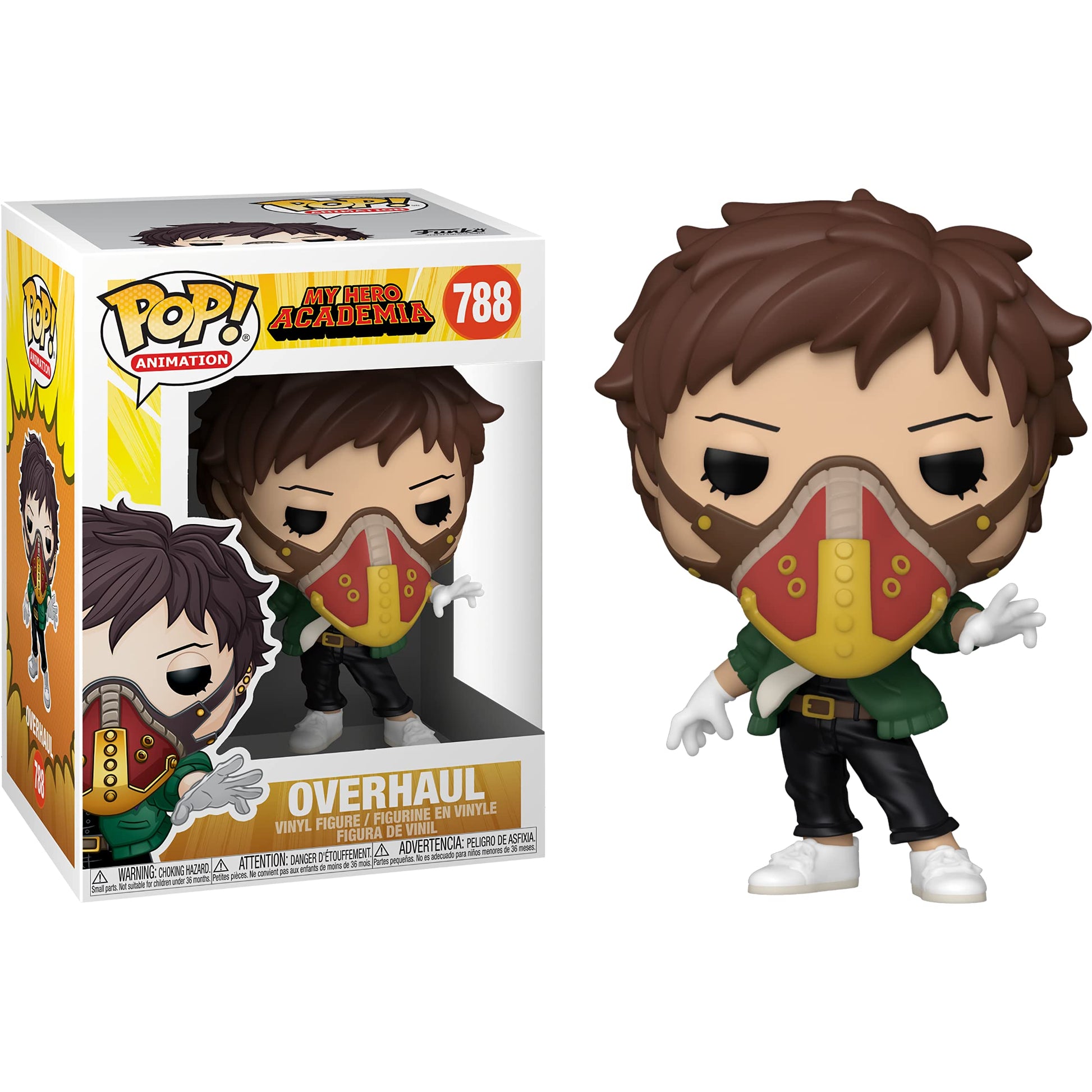 Overhaul: Fun ko P o p ! Animation Vinyl Figurine Bundle with 1 Compatible 'ToysDiva' Graphic Protector (788-48473 - B)