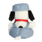 Aurora® Adorable Peanuts® Palm Pals™ Train Engineer Snoopy™ Stuffed Animal - Officially Licensed Toys for All Snoopy Fans - Nostalgic Gift for Adults