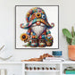 Hlison Wooden Jigsaw Puzzles, Gnome Wooden Puzzles for Adults with Unique Shape, Medium 10.3"x11.8" Wooden Puzzles with Exquisite Wooden Box Packaging