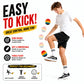 WWISTOA 3PCS Hacky Handmade Knitted Footbag, Assorted Footbag Crochet Hacky Balls for Adults, Soft Pellet Filled Sack for Hacky Skill Training, Random