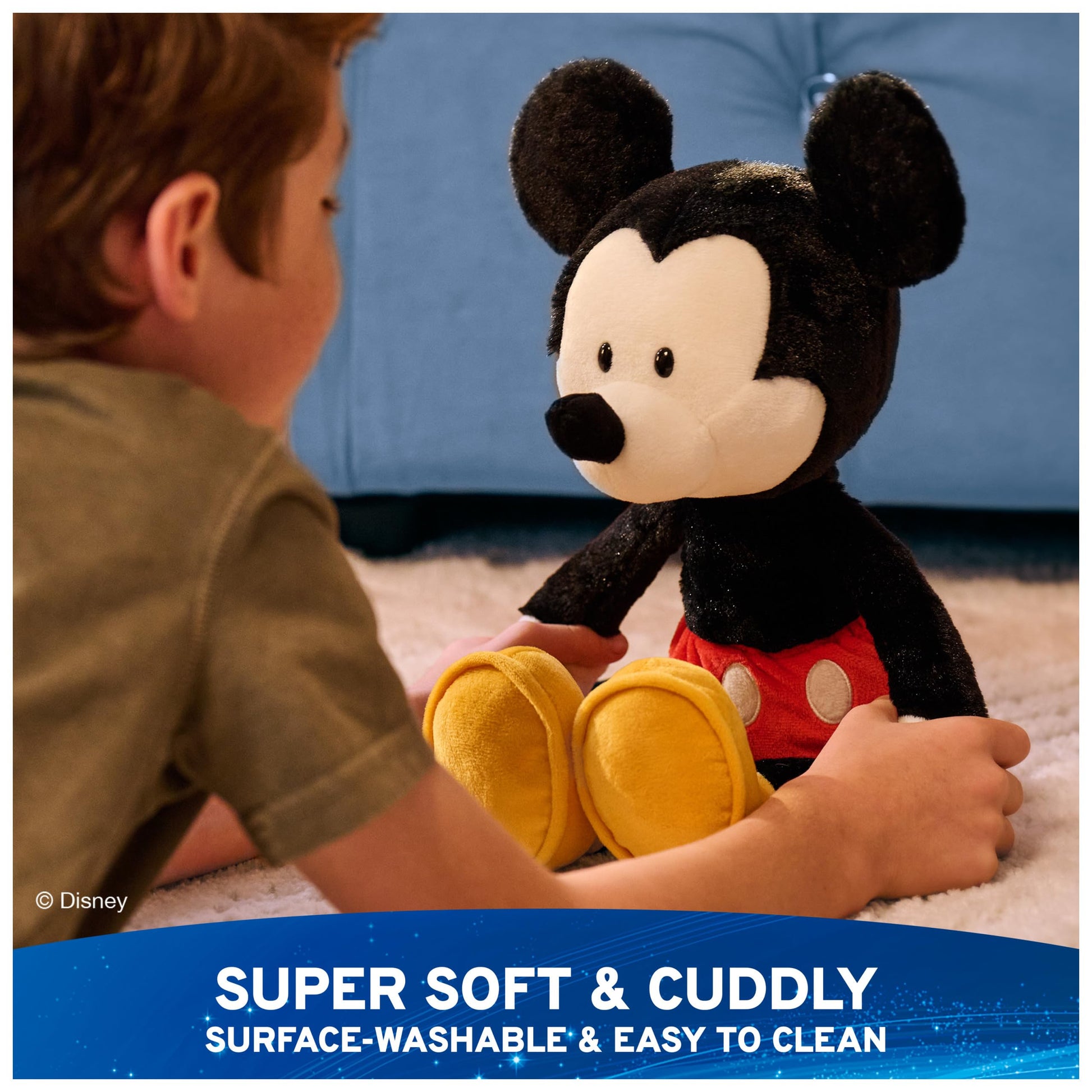 GUND Disney Official Mickey Mouse Toothpick 15-Inch Plush Toy for Ages 1+