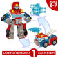Transformers Playskool Heroes Rescue Bots Energize Heatwave The Fire Bot Converting Toy Robot Action Figure, Toys for Kids Ages 3 and Up (Amazon