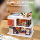 Spilay DIY Miniature House Kit for Adults, Miniature Dollhouse Building Kit