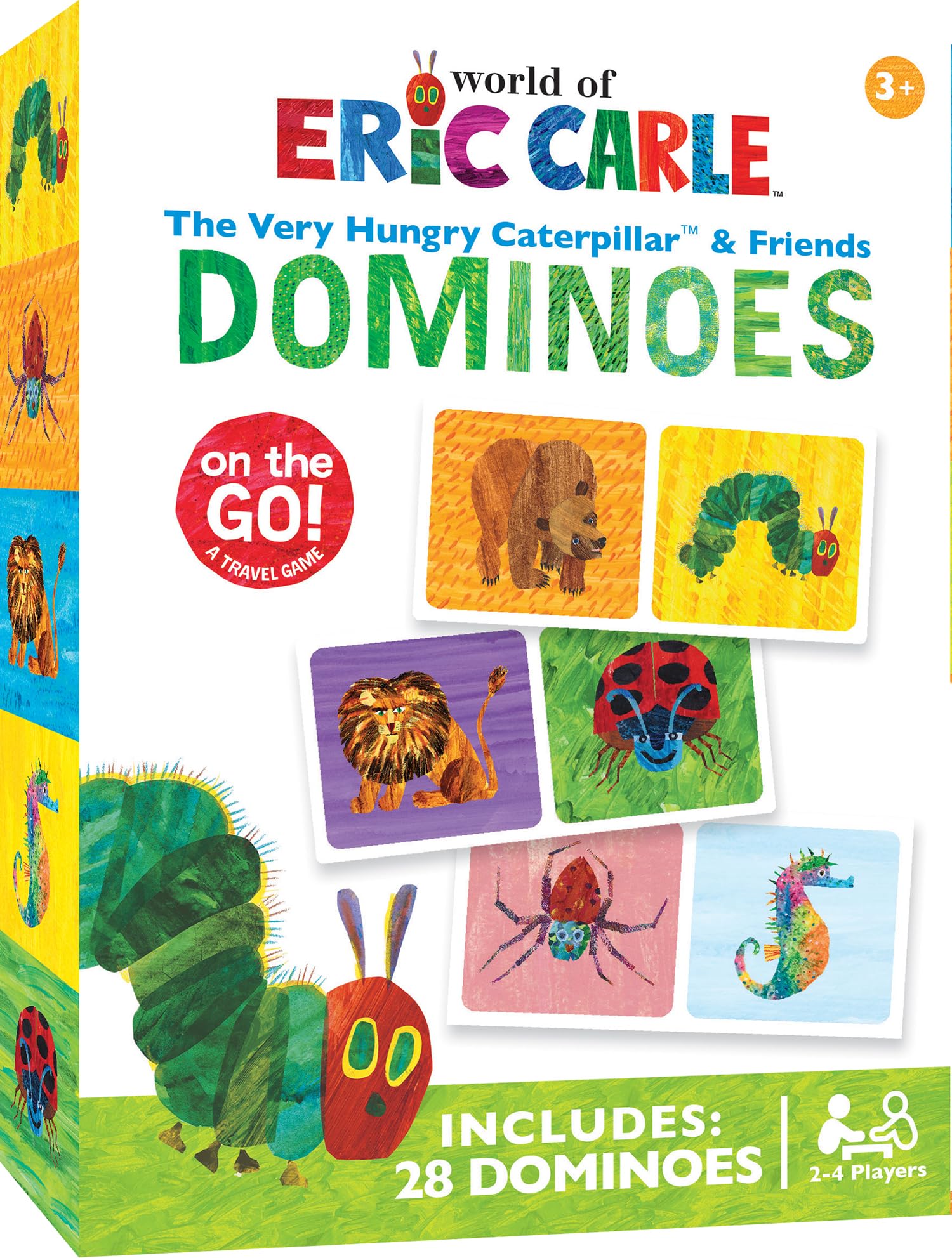 Masterpieces Eric Carle Colorful Picture Dominoes, 28 Piece