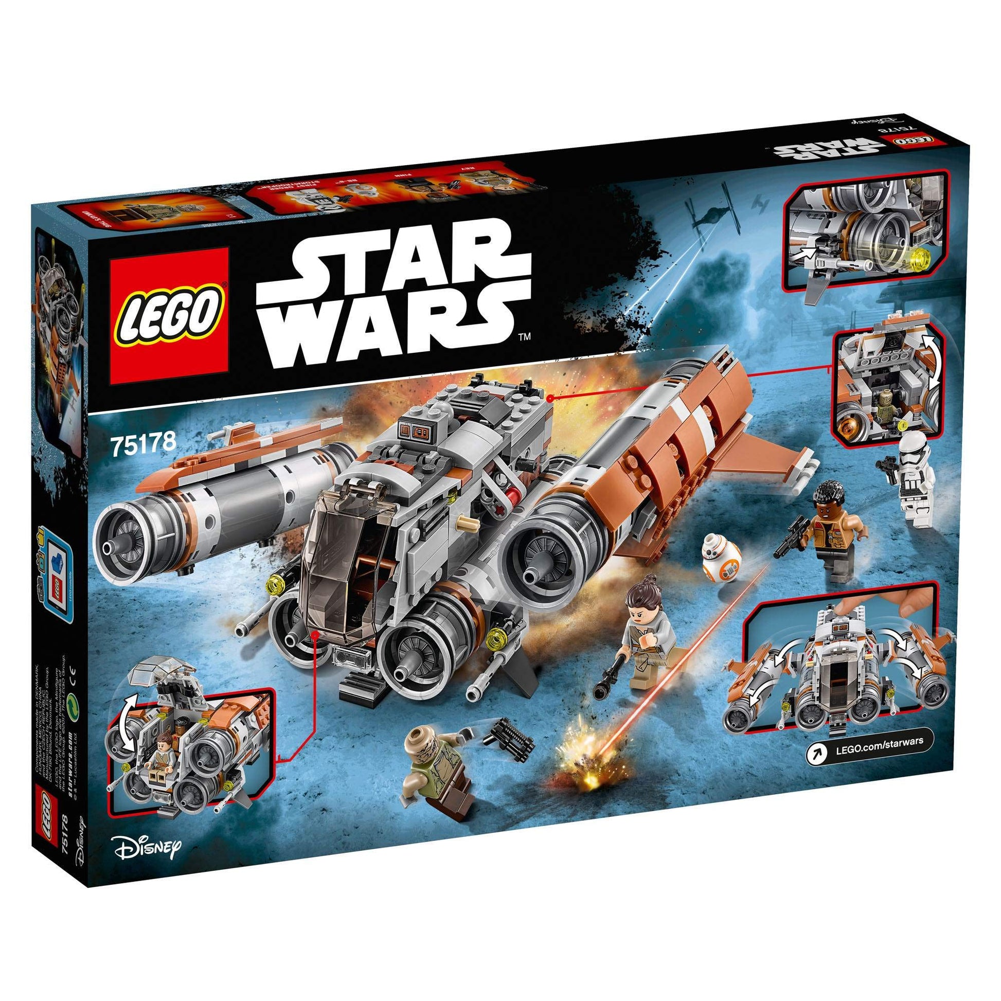 LEGO Star Wars Jakku Quad Jumper 75178 Building Kit