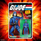 Super7 Reaction+ G.I. Joe Cobra Commander (Movie, Black Cape) - 3.75" G.I. Joe Action Figure with Accessories - Classic Cartoon Collectibles and Retro