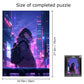 Legion Lo-Fi Anime Puzzle with Poster | 1000 Piece Jigsaw Puzzle for Teens and Adults | 70cm x 50cm | Looking Back