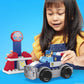 MEGA BLOKS PAW Patrol Toddler Building Blocks Toy Car, Chase's City Police Cruiser with 31 Pieces, 1 Figure, Gift Ideas for Kids Age 3+ Years
